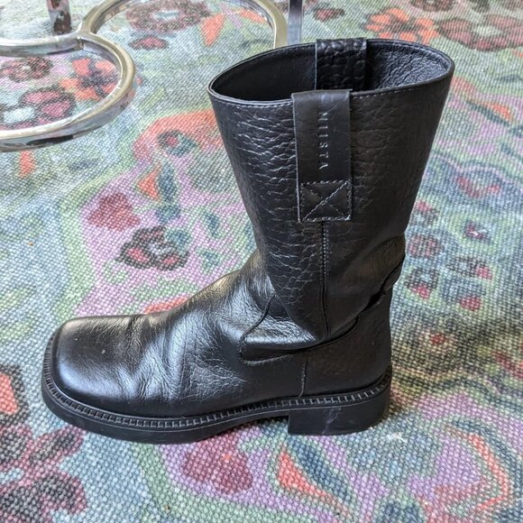 Miista Women's Black Boots US10/EU40 - Picture 2 of 3